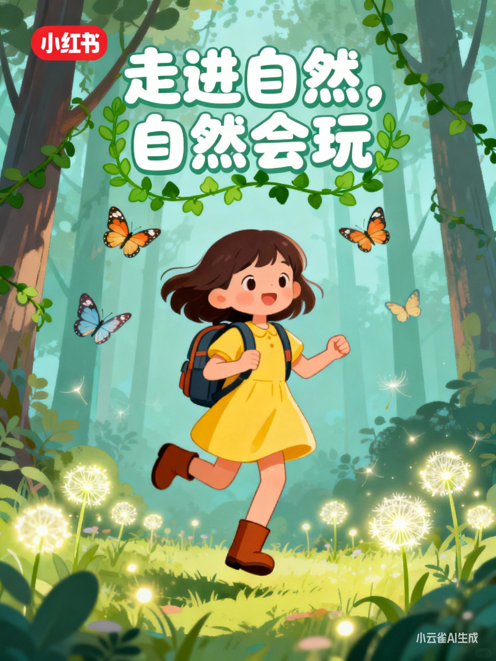 代发鸟教程：如何设计吸引眼球的小红书封面，自然与创意的完美结合
