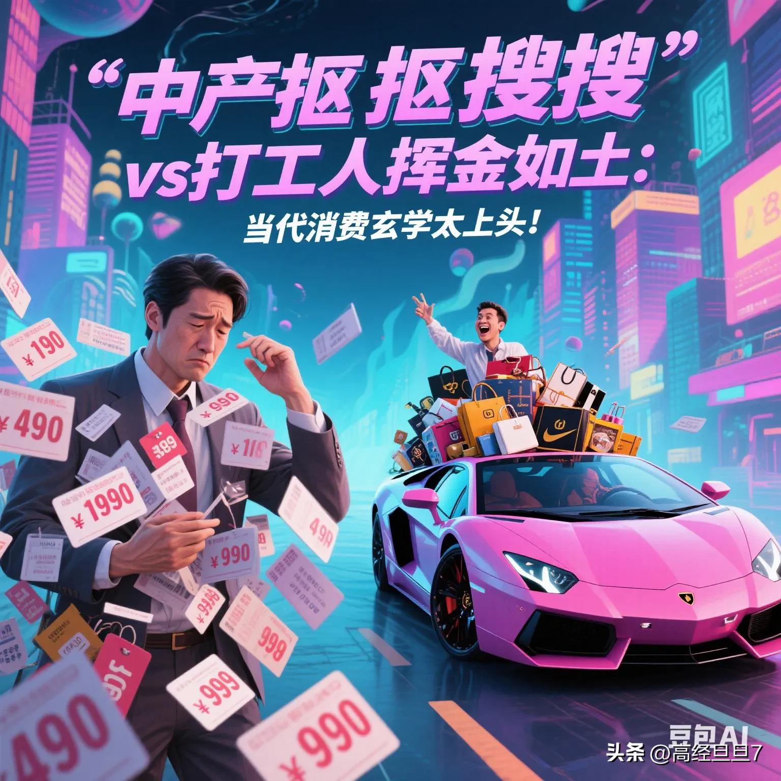 拼多多出评：当代年轻人的消费观，中产与打工人的奇妙对比与选择困境