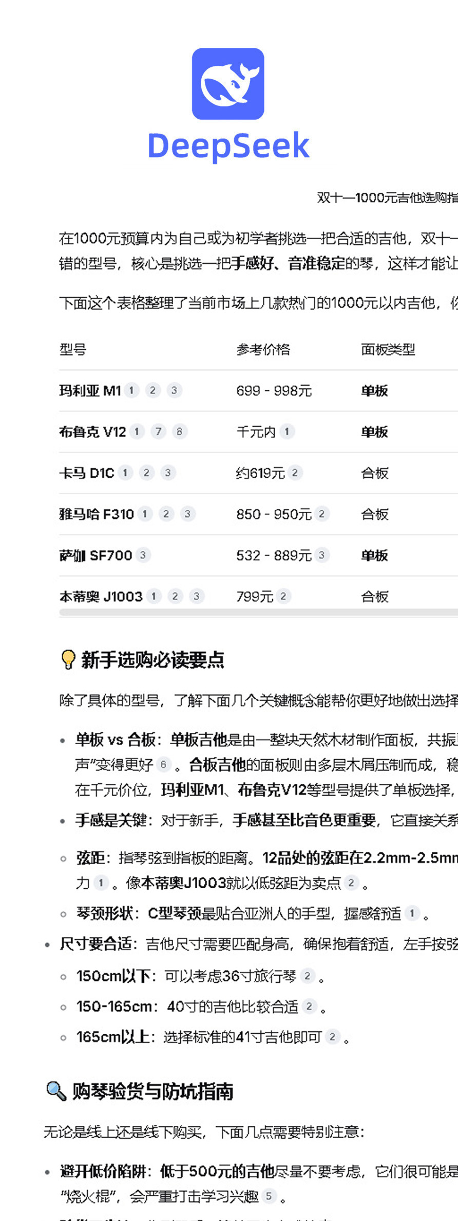 要火助手入口：2025年双十一性价比高的1000元吉他推荐及品牌排行分析