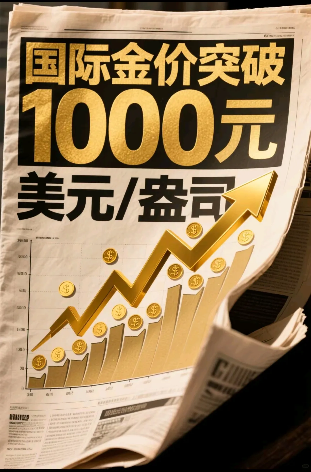 领航助手：金价突破1000美元，全球经济重构下的财富保卫战与投资新机遇