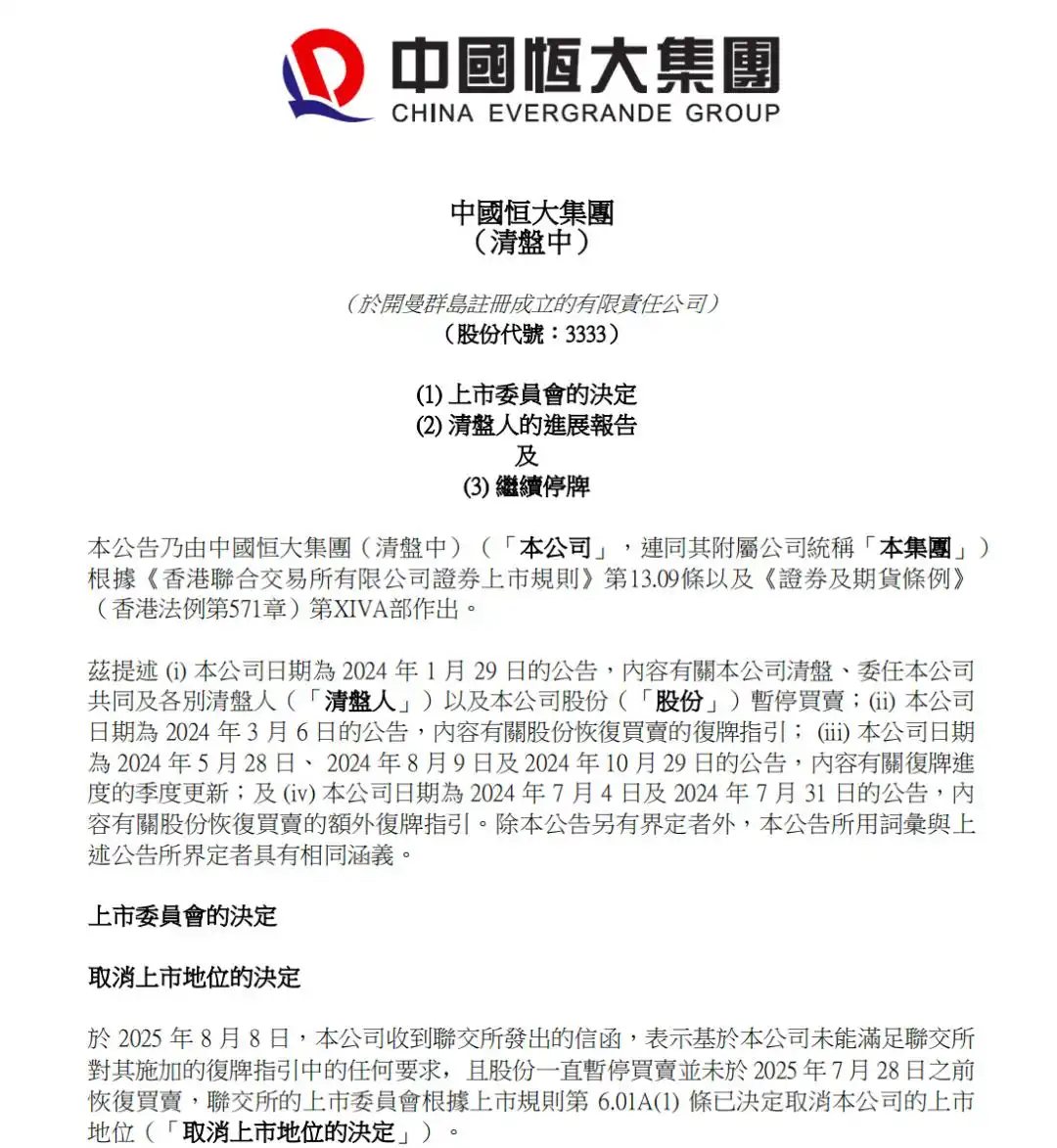 DD助手：恒大退市，地产巨头兴衰的深刻教训与市场警示