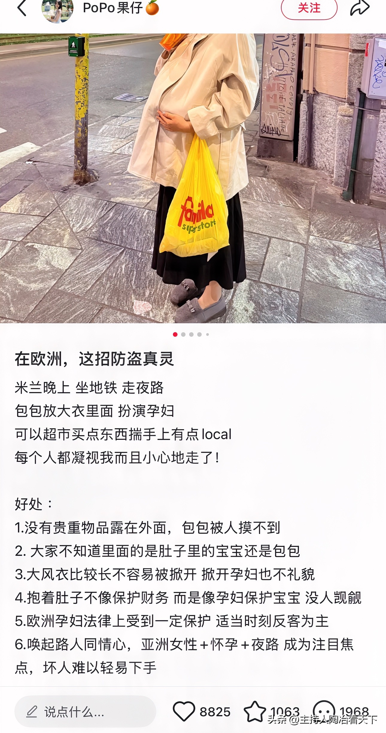 权重大师软件：欧洲旅行防盗妙招，如何用“孕妇”伪装法保护自己安全