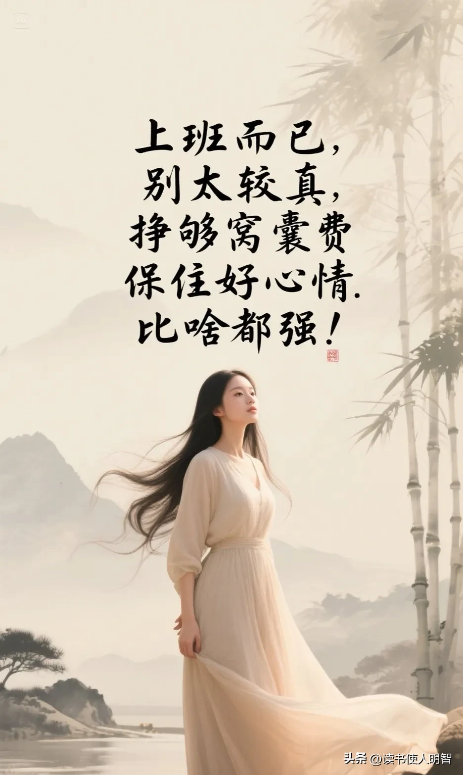 觉醒助手网站：上班只是挣钱的副业，保持好心态才能快乐生活