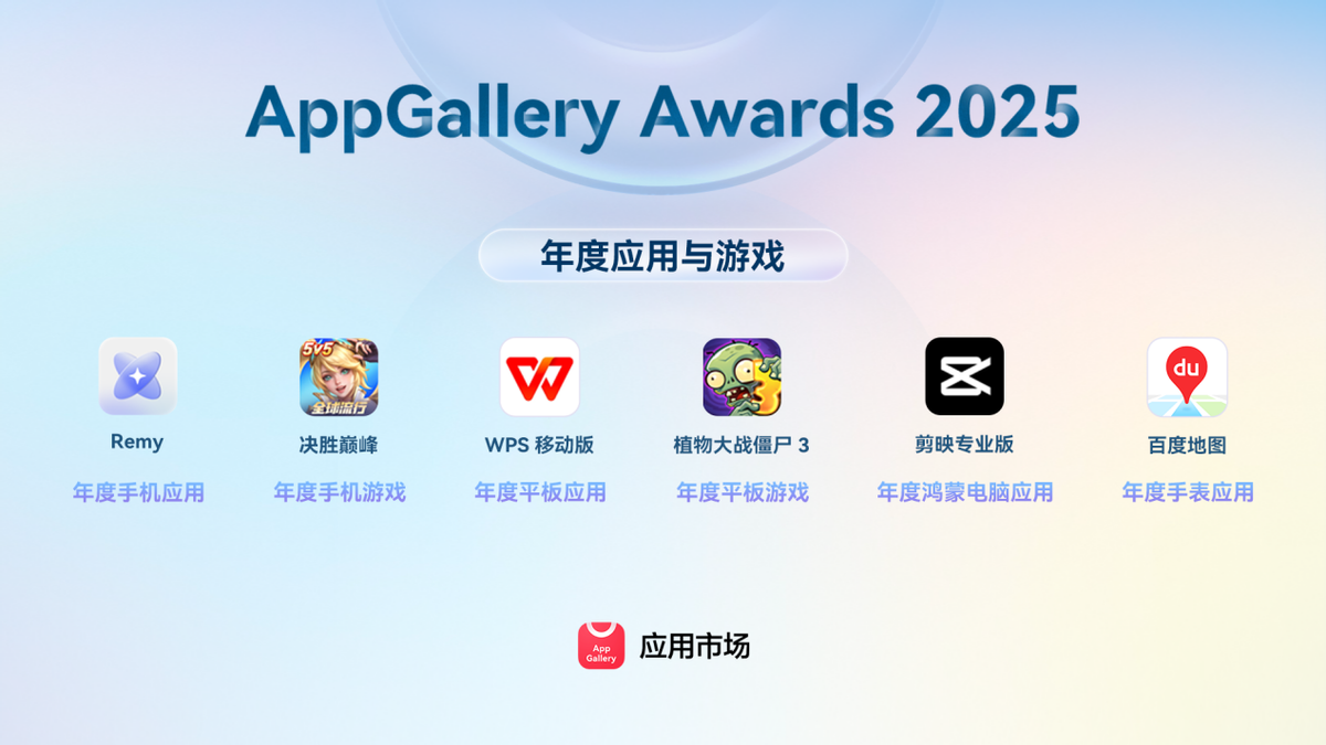 DD助手:2025华为AppGallery Awards榜单揭晓,探寻年度优质应用与游戏 DD助手:2025华为AppGallery Awards榜单揭晓,探寻年度优质应用与游戏
