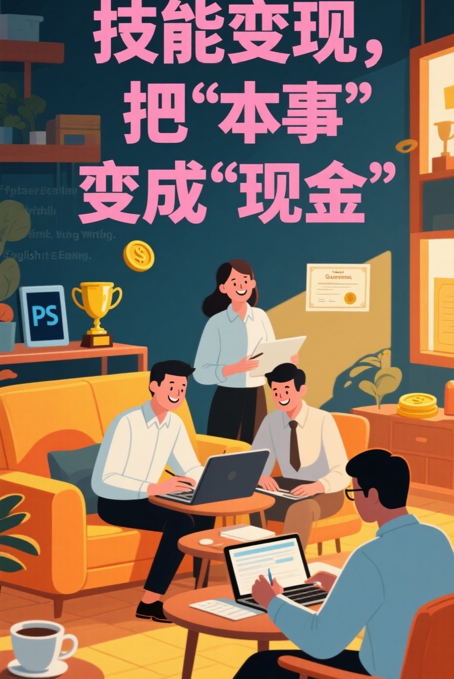 易评助手软件官网：跳出打工陷阱，互联网时代的赚钱新机遇与技能变现之路