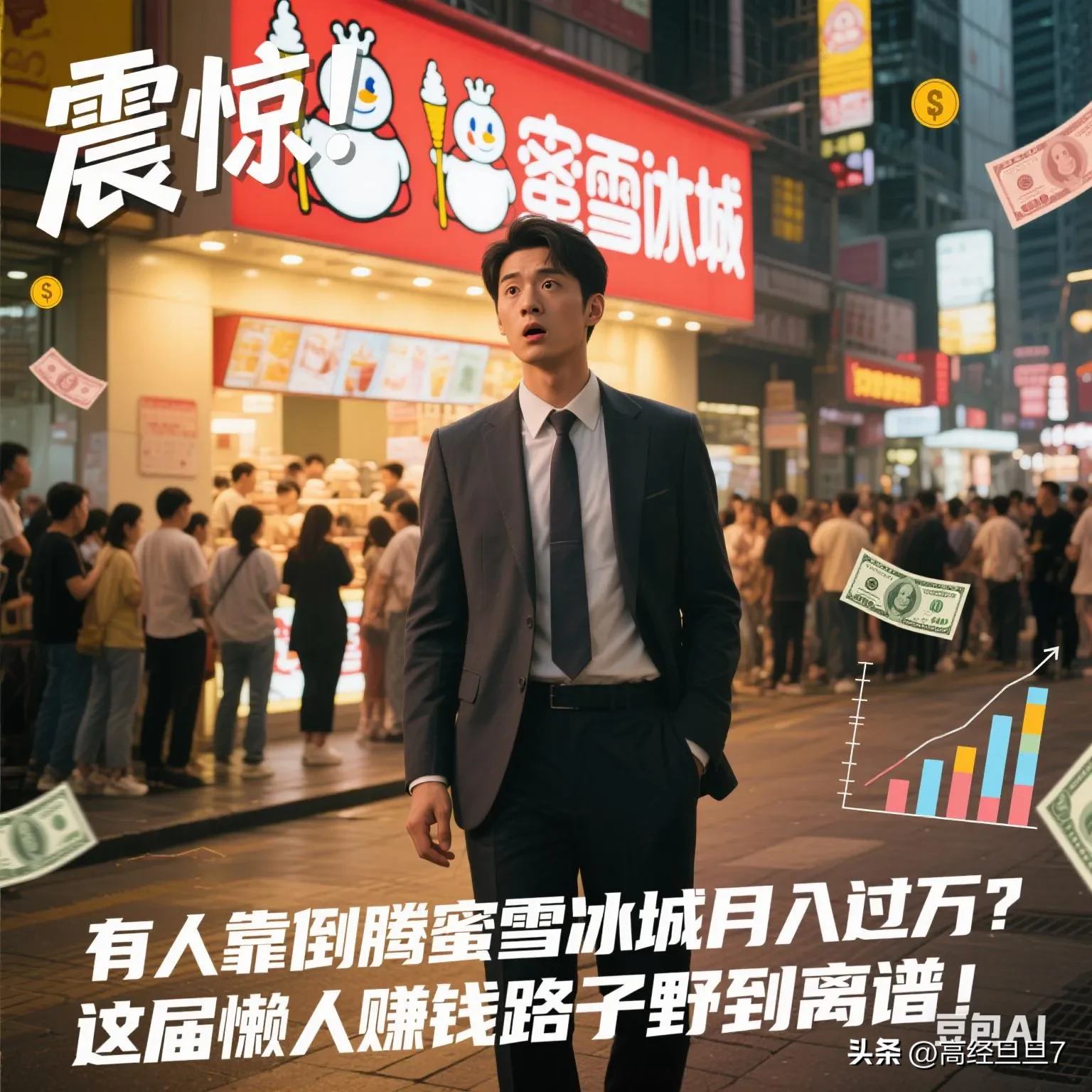 易单助手靠谱吗：懒人致富新模式，倒卖蜜雪冰城月入过万，轻松实现财务自由！