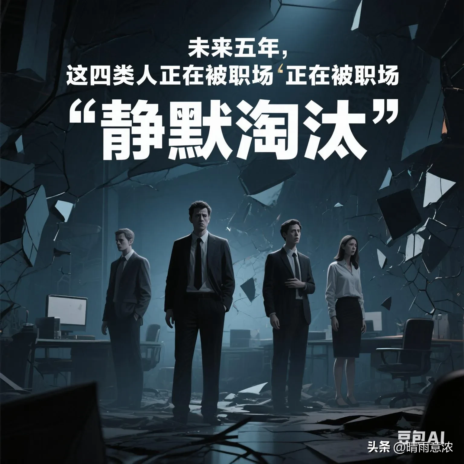 番茄管家补单软件：未来五年职场静默淘汰，这四类人将面临生存危机