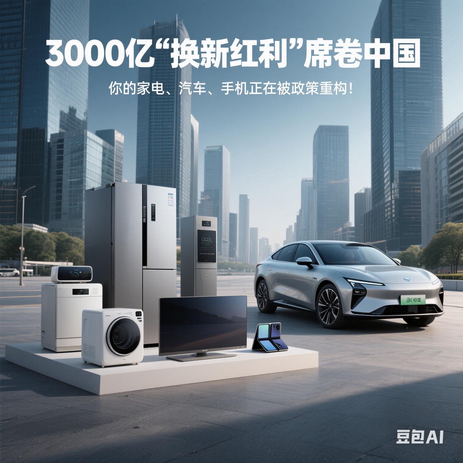 店销多多软件：国四车退役与数码产品补贴引发换购潮，消费者积极升级生活品质