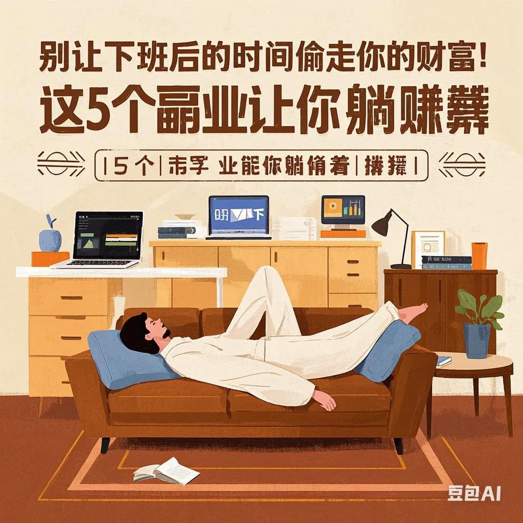 黎明助手：别让下班后时光流失！5个副业教你轻松赚取额外收入💰