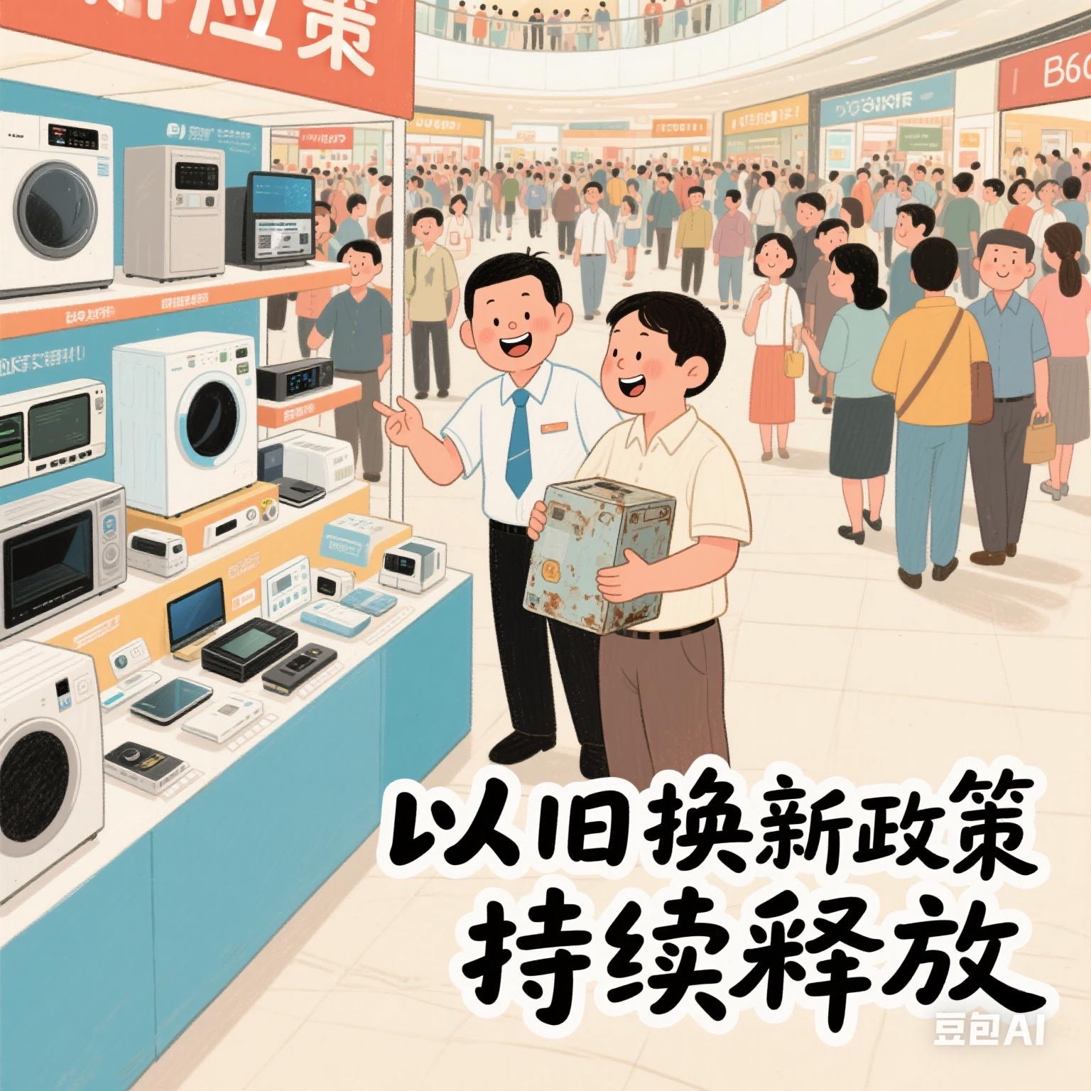 多多自动批发：以旧换新政策助力消费升级与经济增长，激发市场活力与产业转型