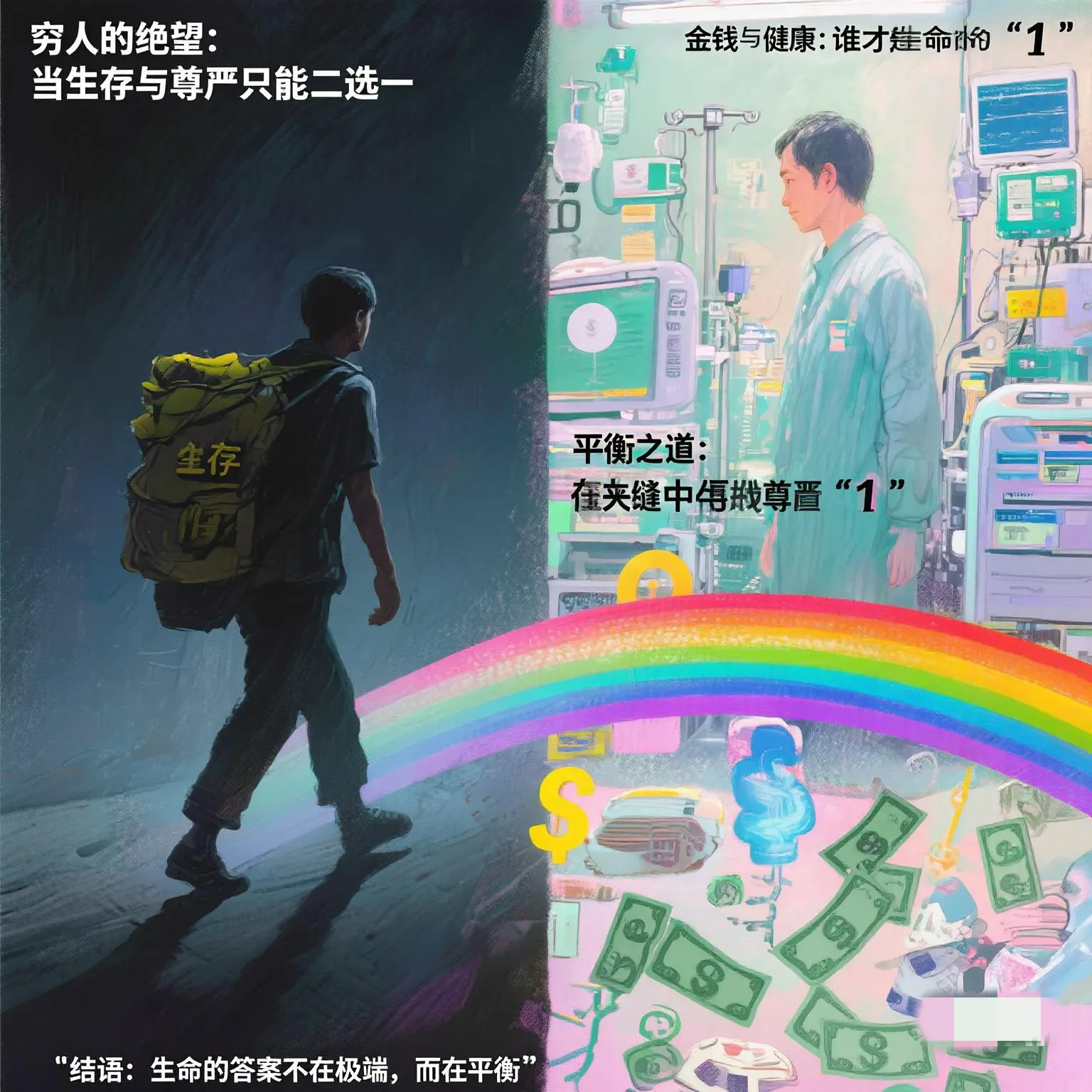 TOP助手软件官网：生存与尊严的抉择，穷人在金钱与健康间的困境与反思