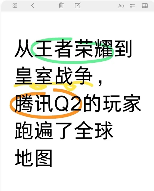 小评助手：腾讯Q2财报分析，海外游戏收入增长35%，持续布局全球市场