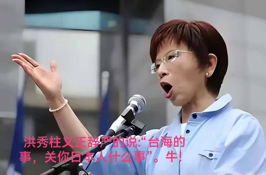 小U助手邀请码：洪秀柱强硬回应日本首相言论，台海事务不容外部干涉