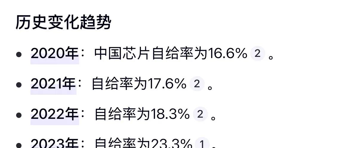 大麦助手：中国芯片自给率快速提升，贸易战助力国产芯片崛起