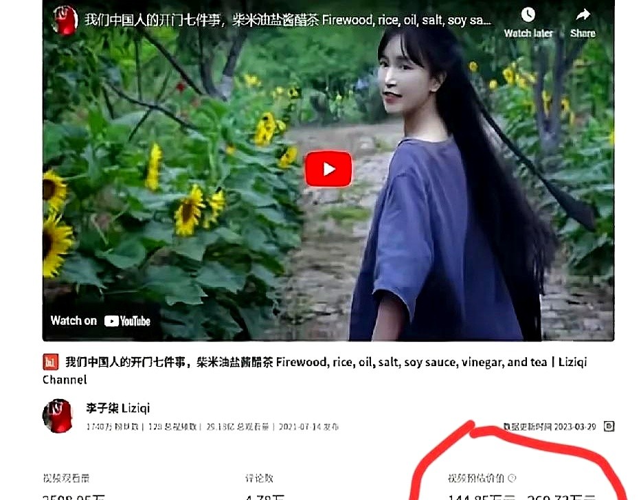 团粉助手：李子柒，让周杰伦粉丝望尘莫及的全球文化输出者