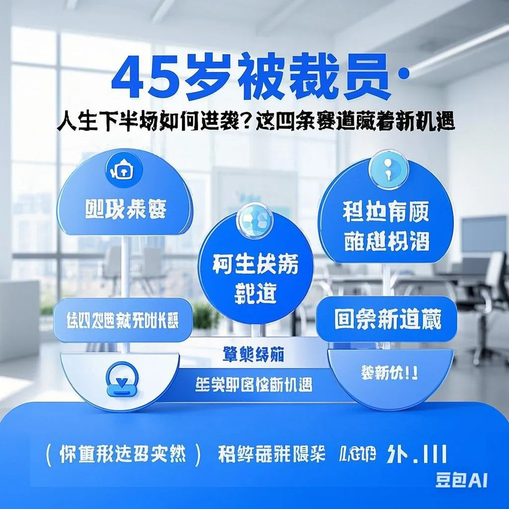 小评评助手：45岁裁员后重启人生，四条路径助你逆袭新机遇