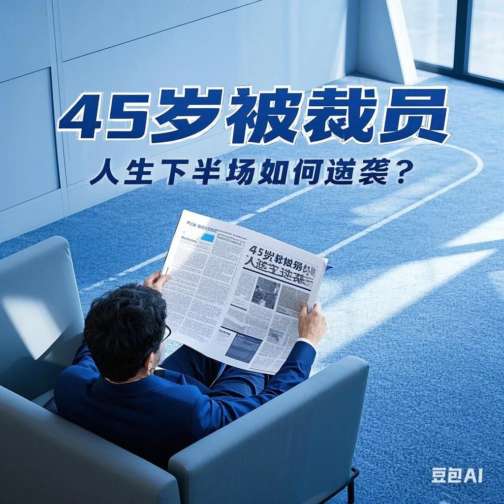 小评评助手：45岁裁员后重启人生，四条路径助你逆袭新机遇