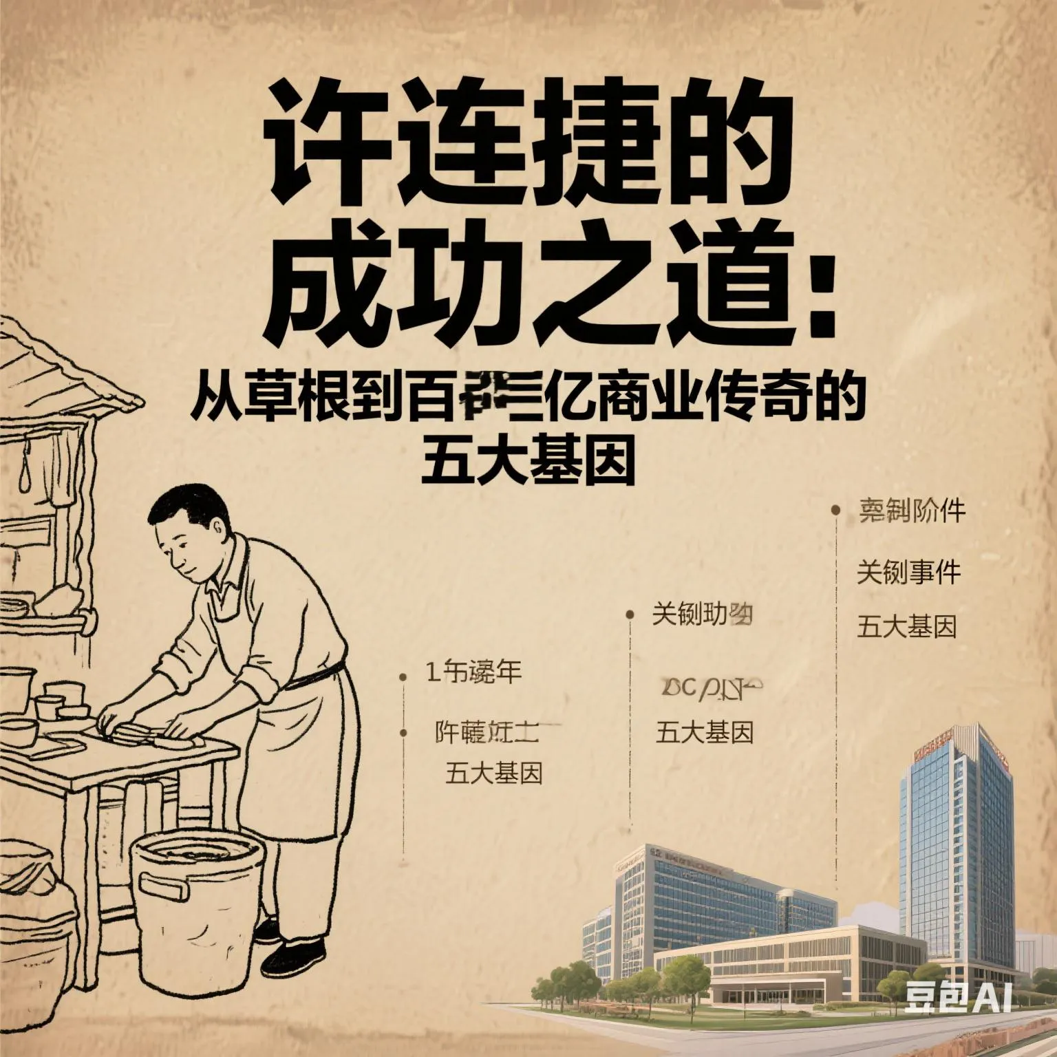新快火助手：许连捷，从乡土少年到商业巨擘的成功之路与慈善精神