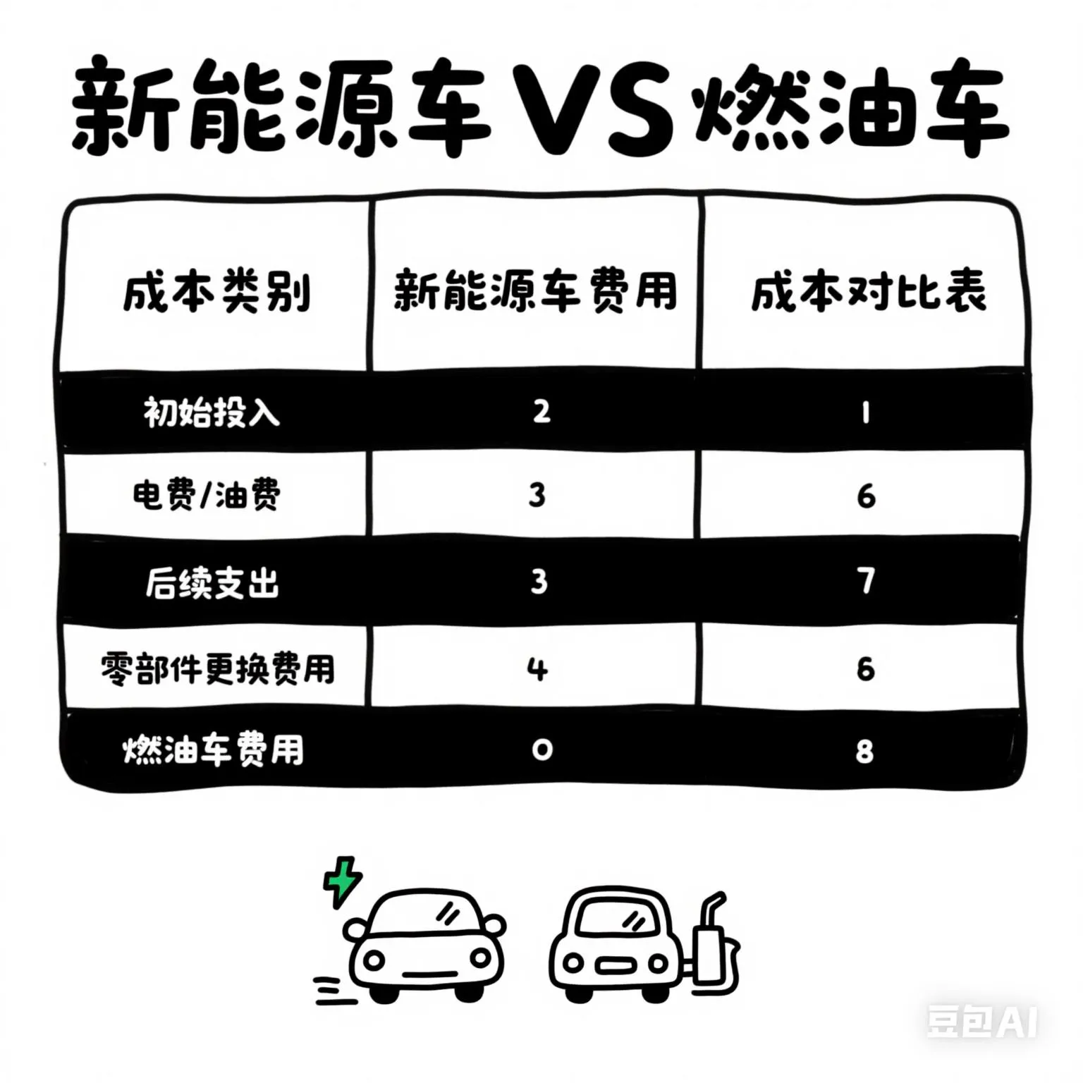 快火助手拼多多：新能源车与燃油车购车指南，经济成本、技术痛点及政策解析