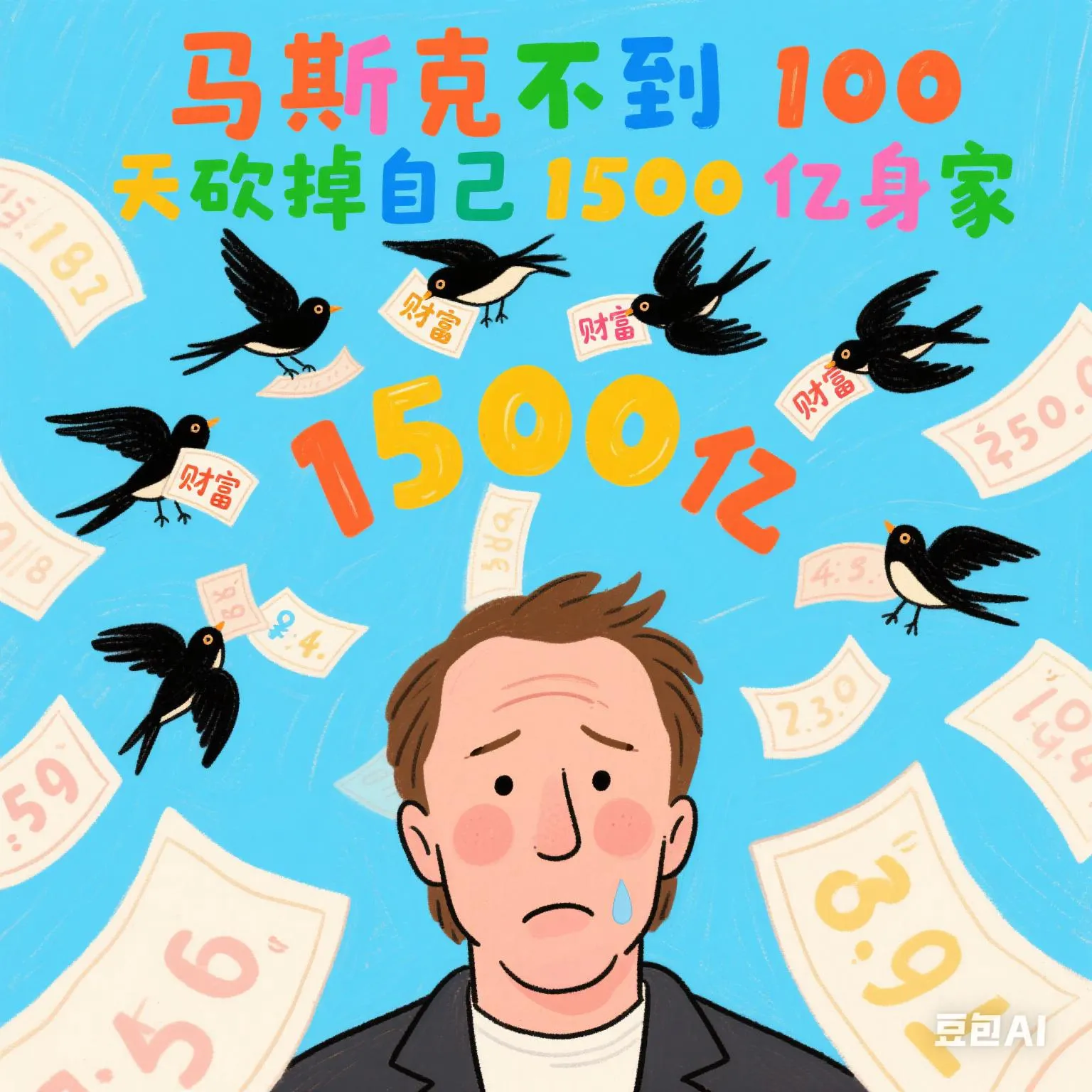 权重大师：马斯克身家蒸发1500亿，特斯拉股价暴跌背后的原因与未来展望分析