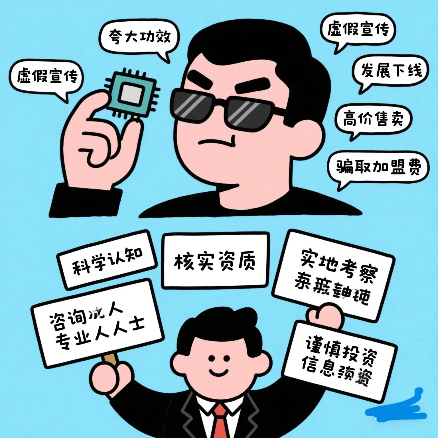 多多留评app：警惕“芯片眼镜”骗局，揭秘高科技背后的虚假宣传与防骗技巧