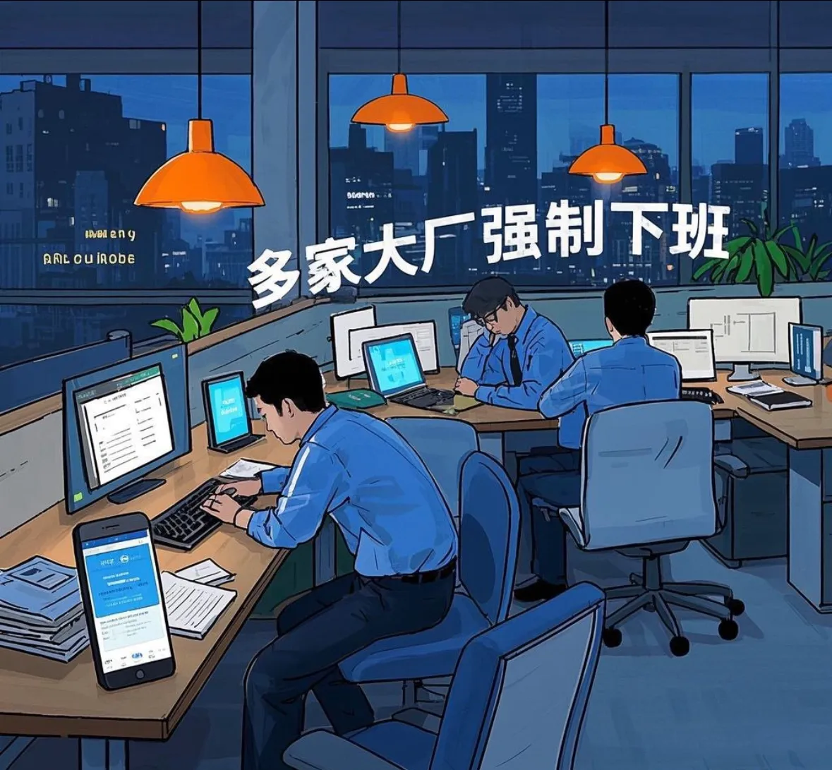 51助手入口：大厂强制下班背后的隐性加班与职场新困局解析