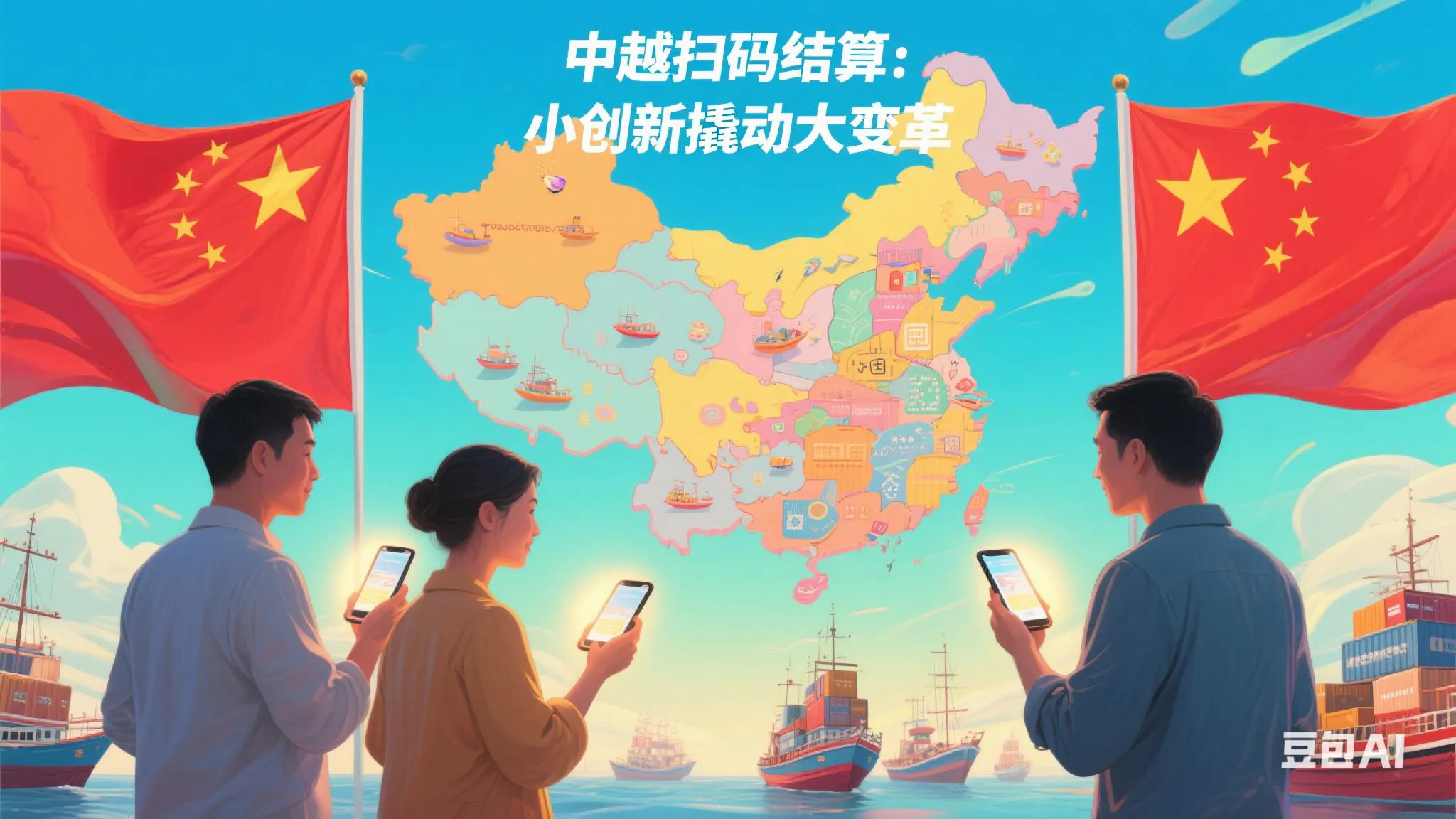 易评助手下载官网：中越扫码支付协议签署，助力国际贸易新模式与去美元化进程