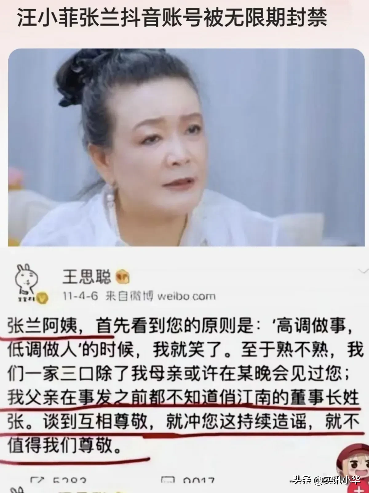 多多留评下载：张兰与王思聪的网络争执，商业利益与道德形象的较量