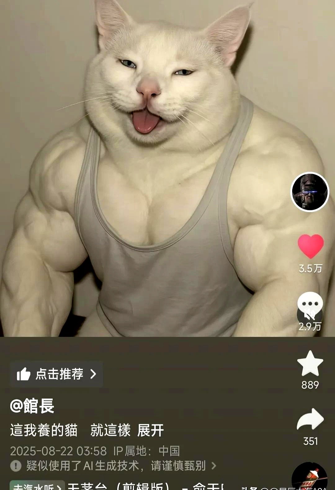 大白出评靠谱吗：抖音馆长两天涨粉40万，国宝短视频引发热议与直播期待