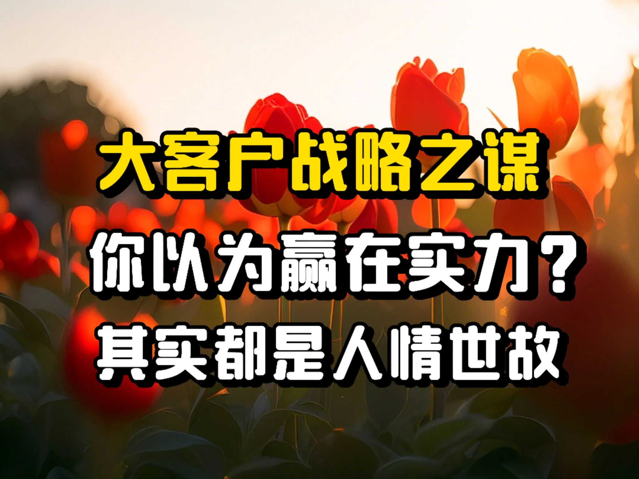 小G助手：大客户销售，掌握人情世故的7招技巧提升成交率