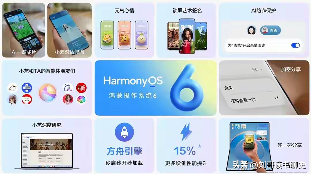 超单助手小号：华为鸿蒙6发布，跨生态互联与AI体验全面升级，流畅度提升40%！