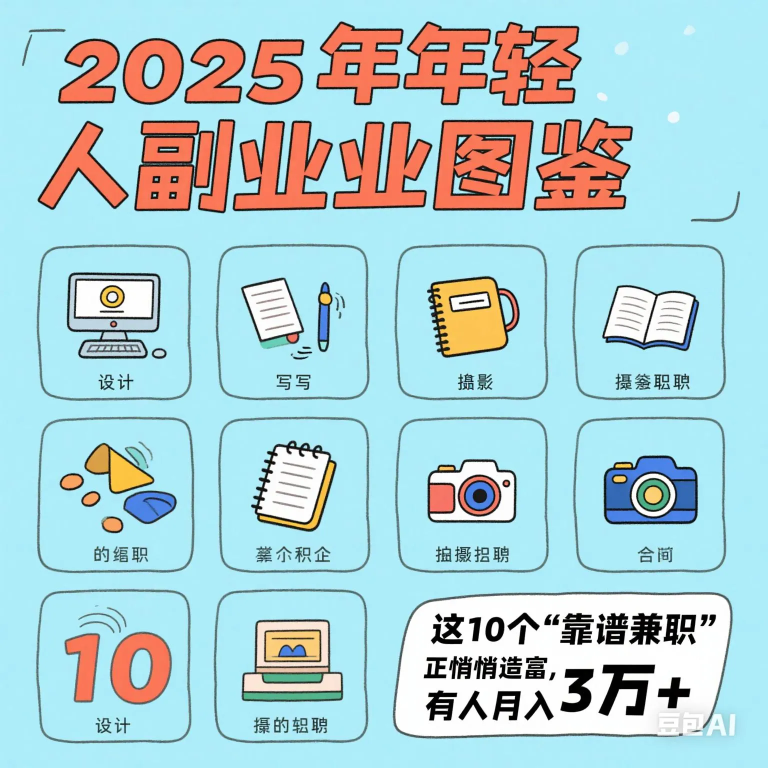 权重大师入口：2025年年轻人副业指南，10个高收益兼职助你月入3万+