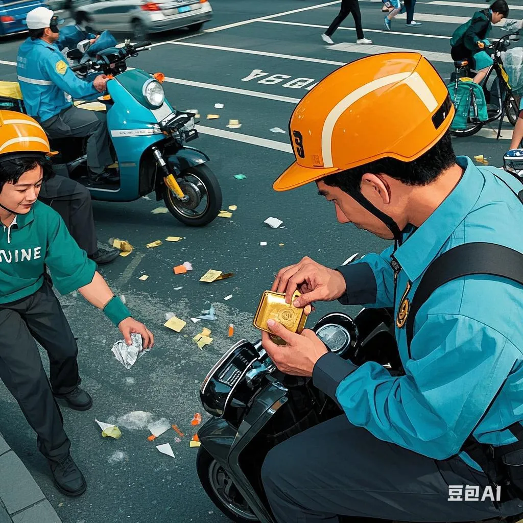 蓝天助手：杭州快递员归还20万黄金索赔引发法律道德争议，拾金不昧能否有偿？