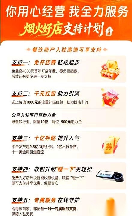 超单助手开团软件：高德免费策略冲击美团，餐饮商家迎来喘息机会