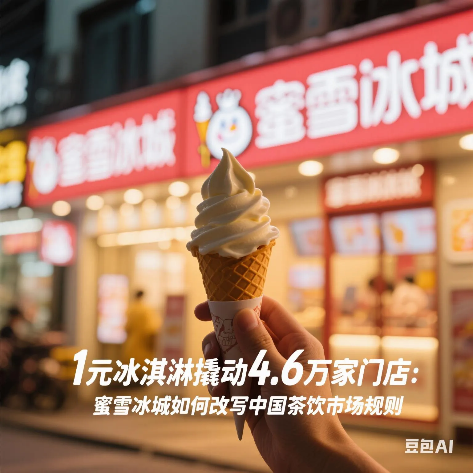 小G助手补单软件：蜜雪冰城如何通过1元冰淇淋改写茶饮市场规则与消费潜力