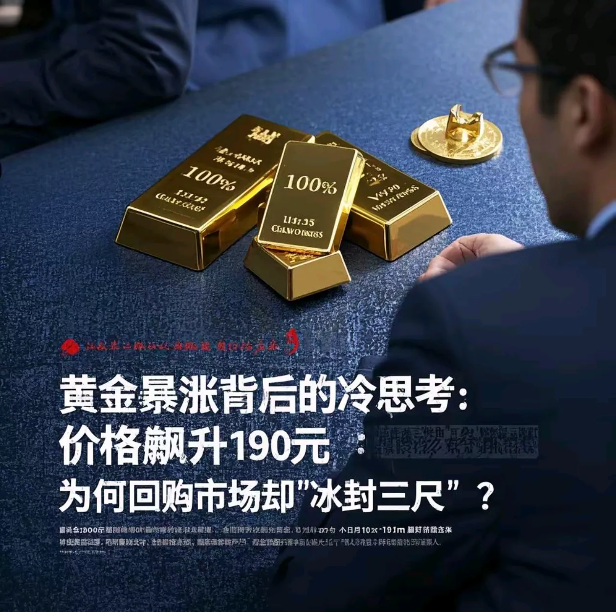 小G助手拼多多：黄金价格飙升190元，回购市场为何“冰封”？揭示投资博弈与财富焦虑背后的逻辑