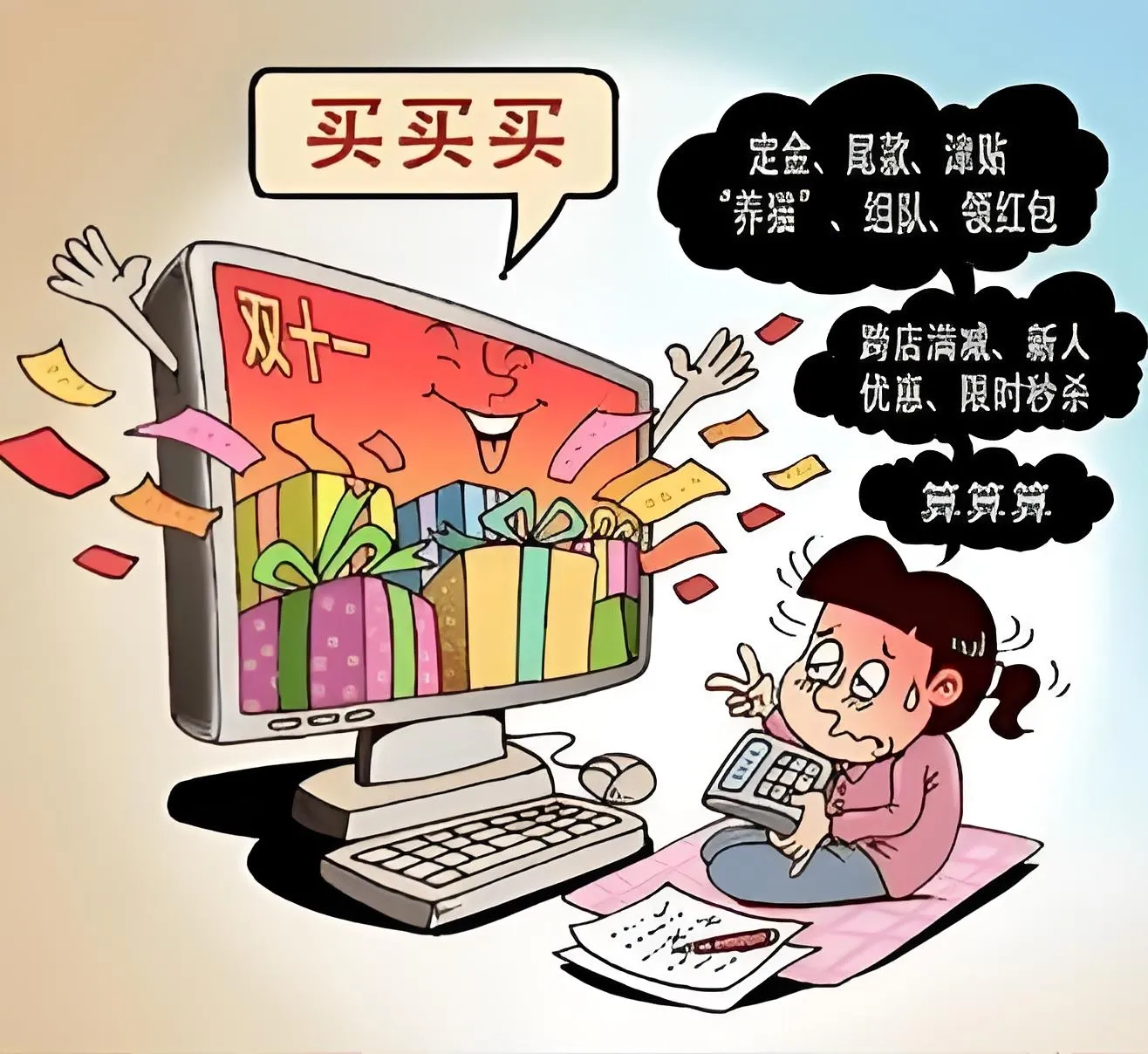 小Q助手拼多多：网购与超市购物省钱秘籍，谁是你的消费达人？