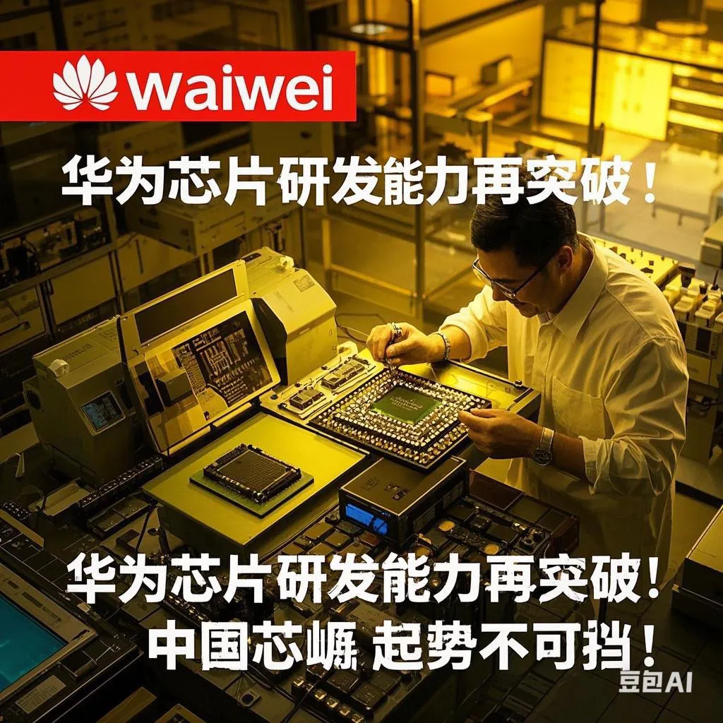 乐刷助手：华为芯片研发能力大突破，中国科技崛起引全球瞩目！