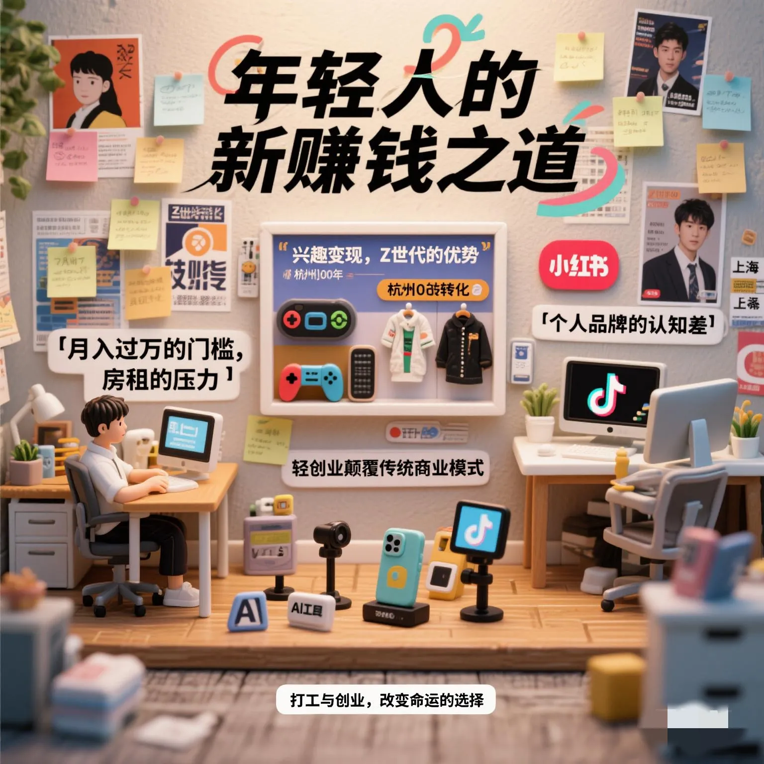 超评助手邀请码：年轻人如何通过兴趣变现与轻创业实现财富自由