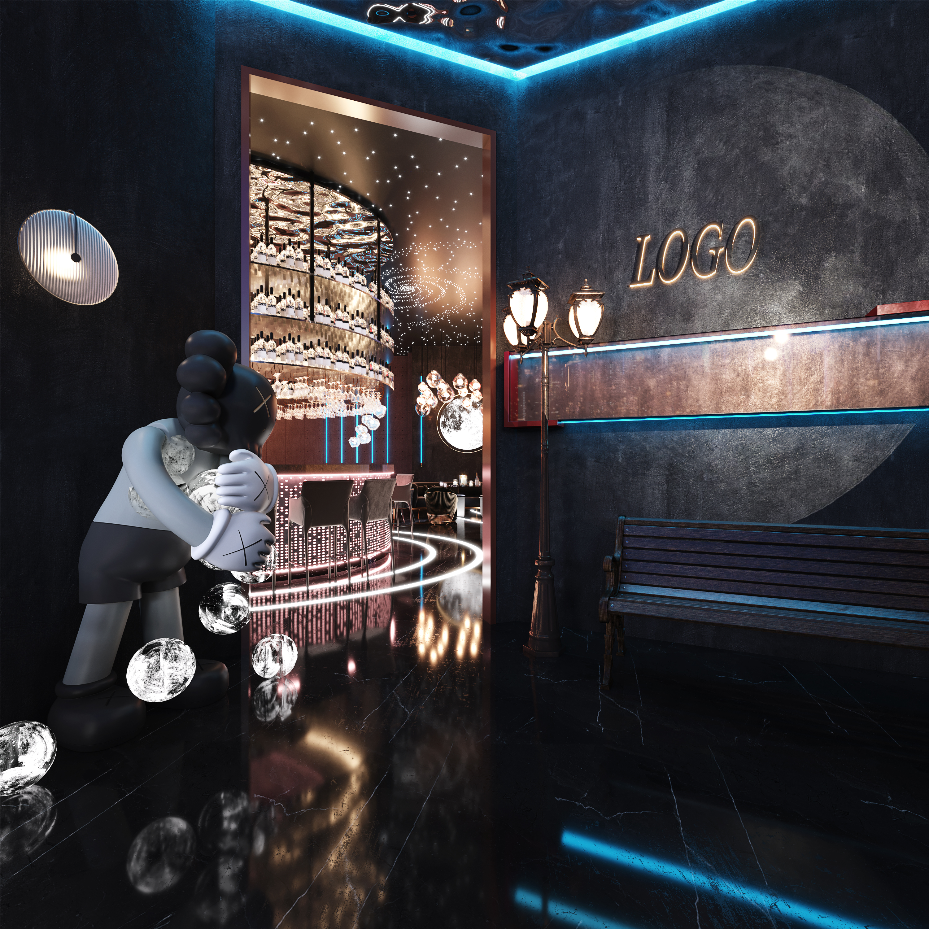 Q助手：梦幻宇宙网红店，科技与轻奢完美融合的打卡胜地