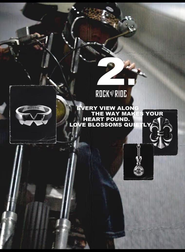皮皮助手：ROCK&RIDE，引领叛逆风潮的先锋银饰品牌探索与表达