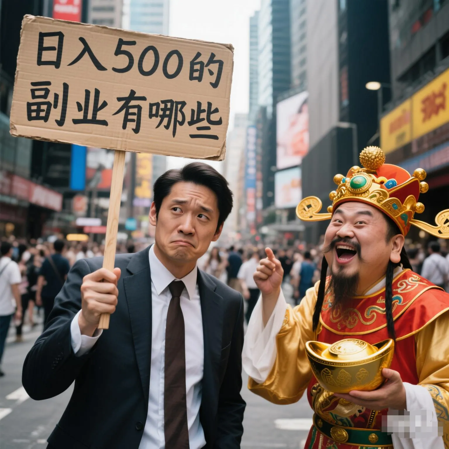 领航助手：副业狂欢，日入500的五种“离谱”赚钱秘籍！