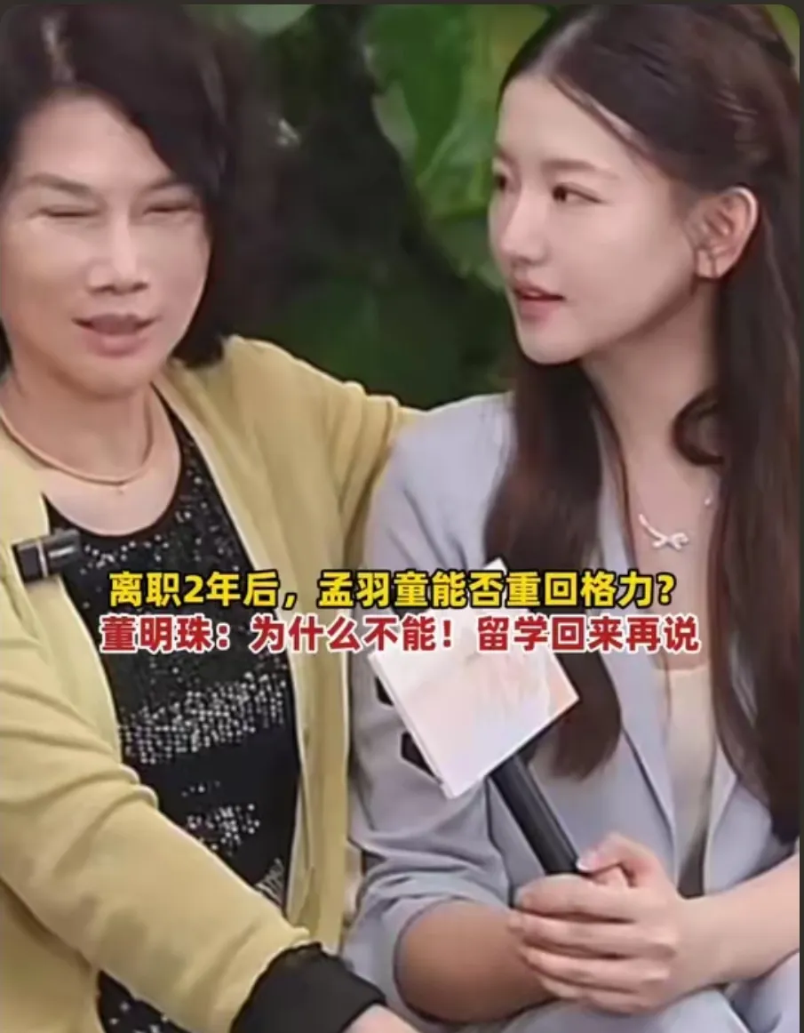 小Q助手小号：董明珠批评孟羽童，从秘书到网红，她的选择究竟有多大价值？