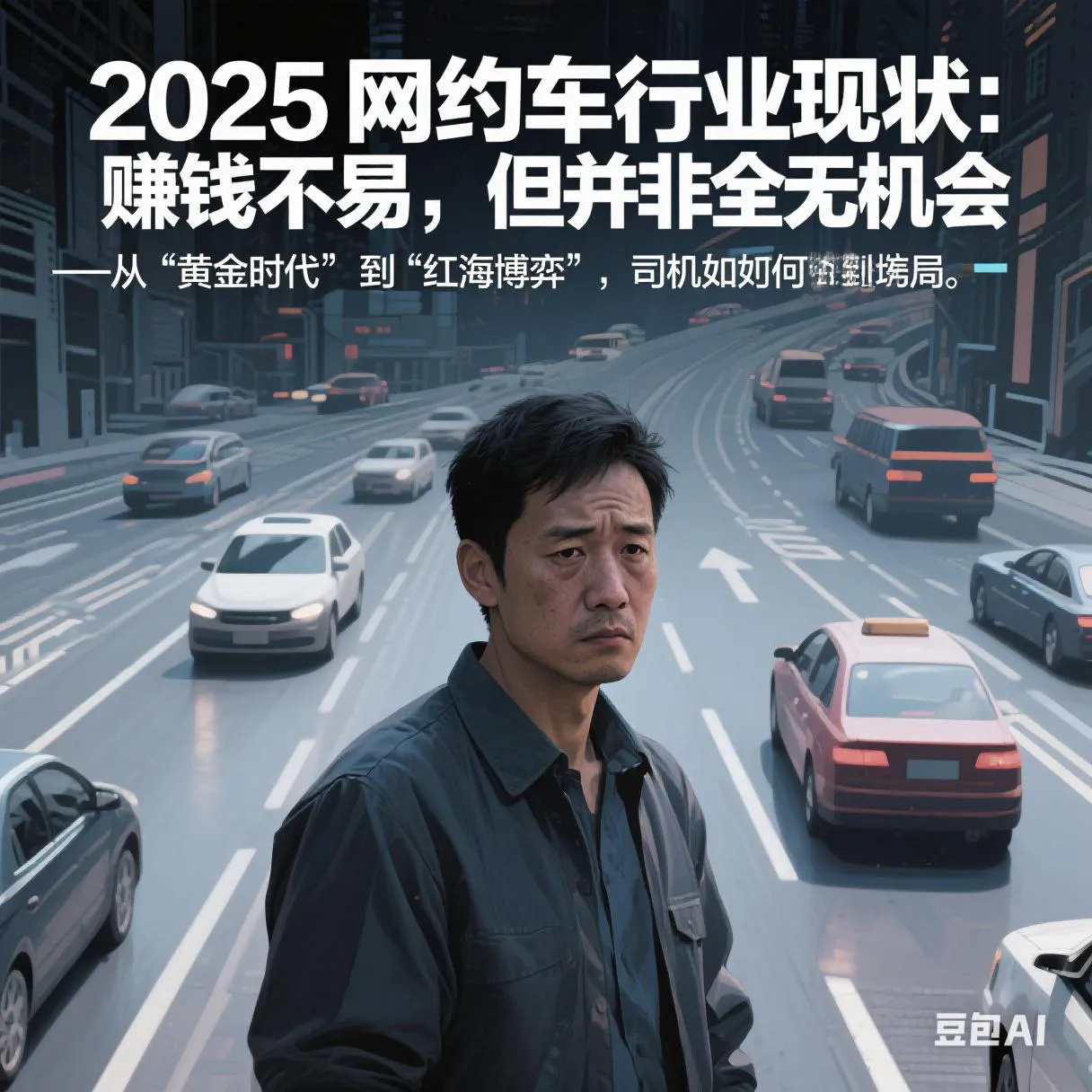 小Q助手卡密：2025年网约车行业生存现状与突围路径分析，高成本低回报的挑战