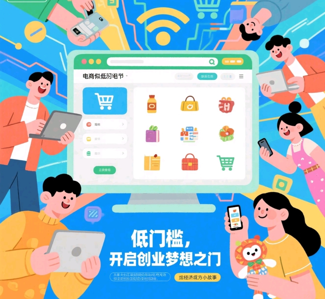 小评评助手靠谱吗：电商热潮背后的吸引力，低门槛、广阔市场与灵活自由的创业机会