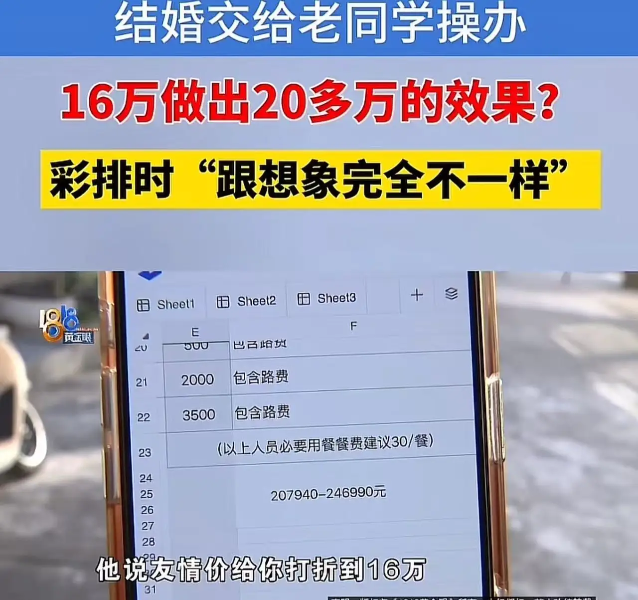 黎明助手：婚礼“友情价”背后的诚信危机，我们还信任朋友吗？