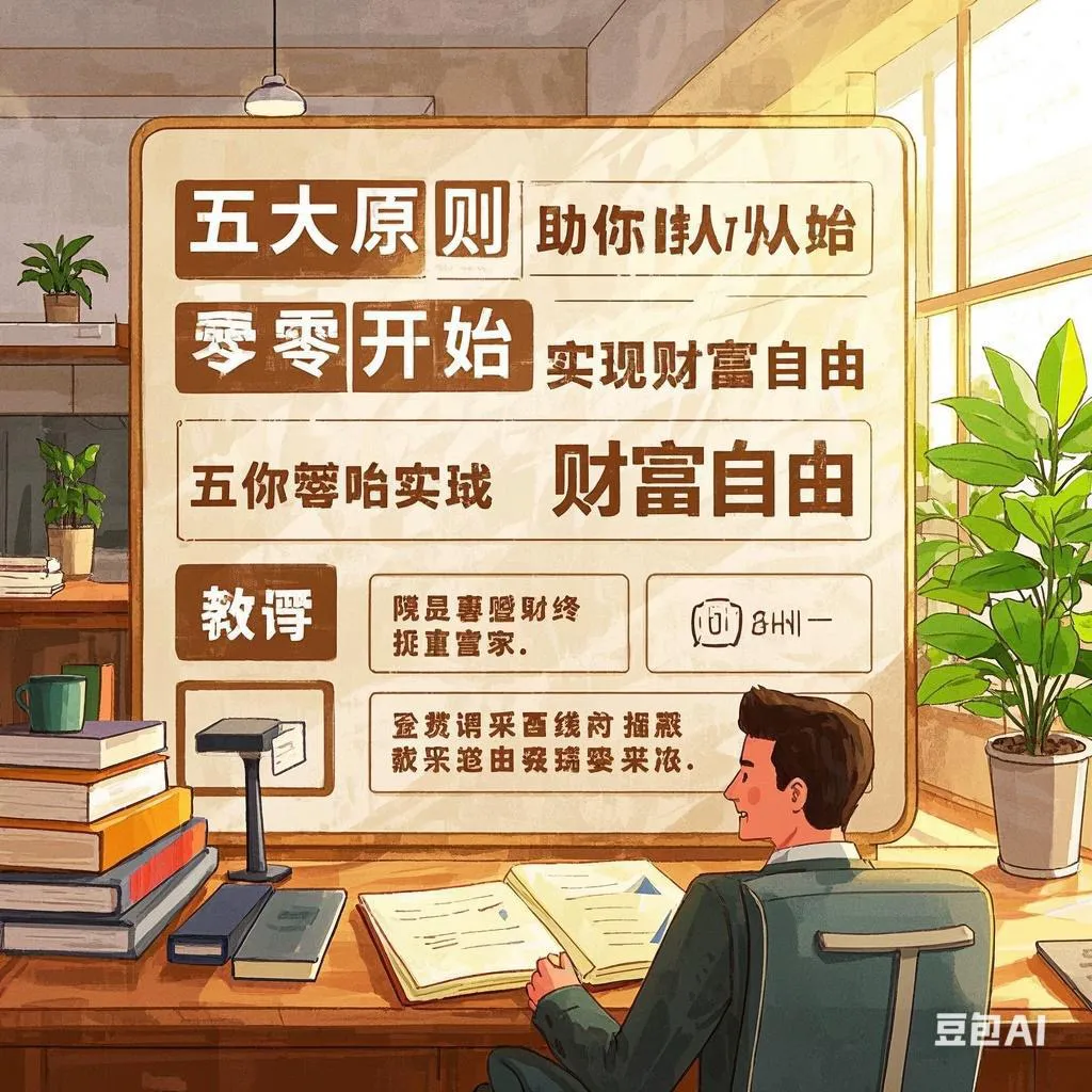 易单助手官网：无本钱创业指南，五大原则助你实现财富自由从零开始