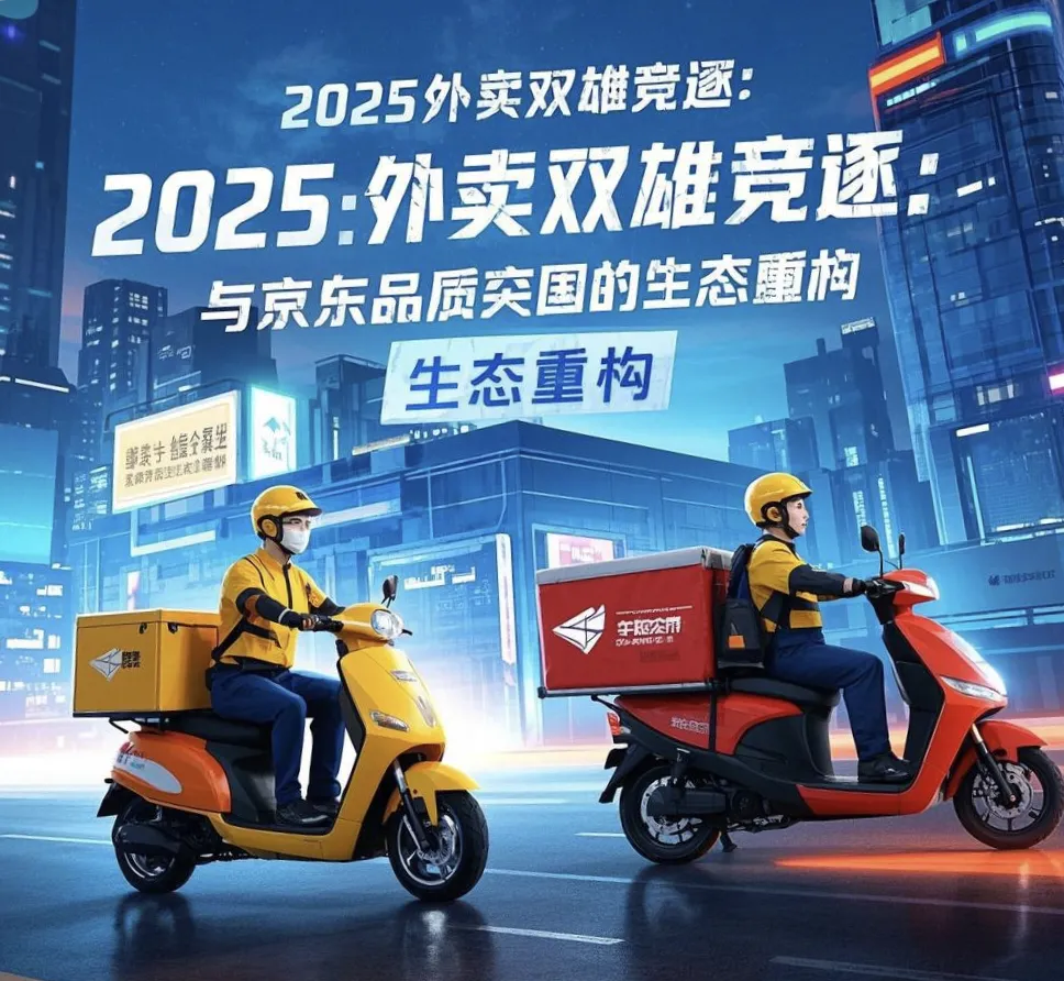 小评评助手软件下载：2025外卖市场竞争，美团与京东的效率革命与品质突围解析