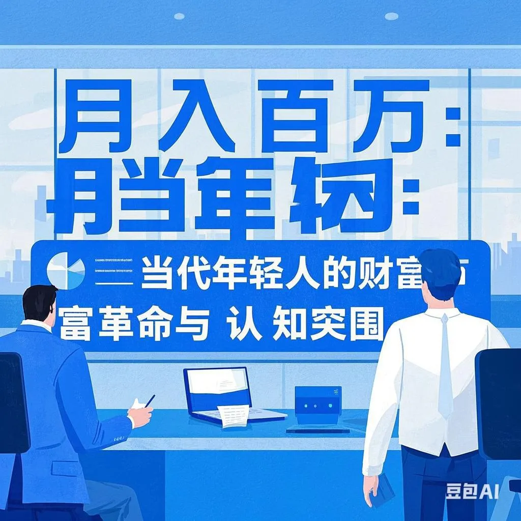 多多自动批发：当代年轻人的财富革命，月入百万的认知与赛道选择解析