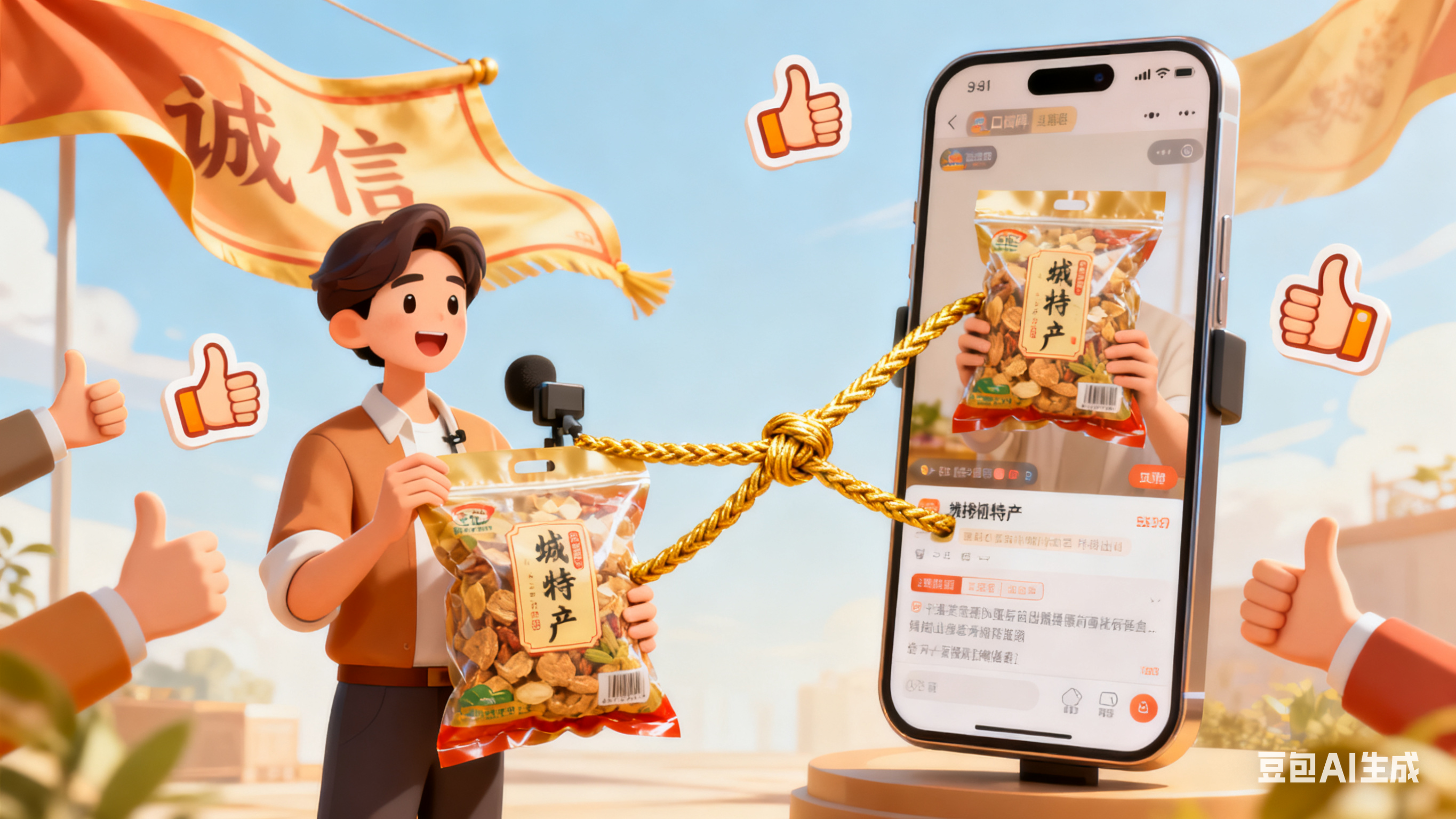 快火助手下载官网：实在带货，真实故事与正能量让消费者更信任